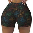 thumbnail image 2 of Fotbe Gamepad Joystick Game Shorts Sin Costuras – Shorts Deportivos de Cintura Alta para Mujer, Elásticos para Gimnasio, Yoga, Running o Ciclismo-X-Large, 2 of 8