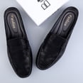 thumbnail image 6 of Spring Summer New Men's Casual Loafers Breathable Leather Flats Slippers Comfort Driving Shoes Moccasins Outdoor Walking Shoes, 6 of 11