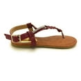 thumbnail image 4 of Victoria K. Women's Braided T-Strap Thong Sandal, 4 of 4