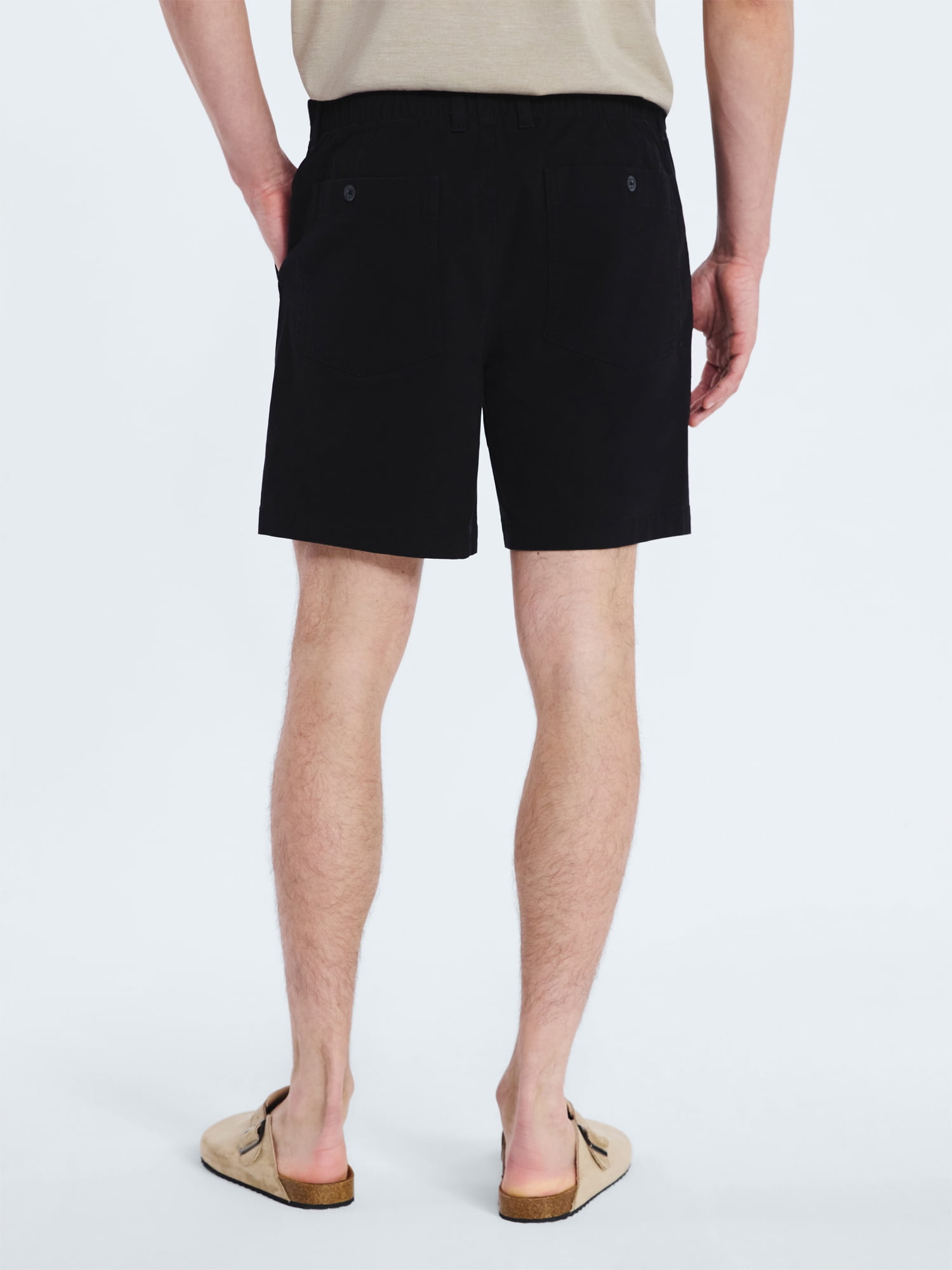 Free Assembly Men's Utility Shorts, 7" Inseam, Sizes S-3XL