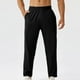 thumbnail image 5 of Ceisia Gift Men's All-Season Casual Trousers - Solid Color Pleated Draped Versatile Straight Leg Elastic Waist Pants, 5 of 7