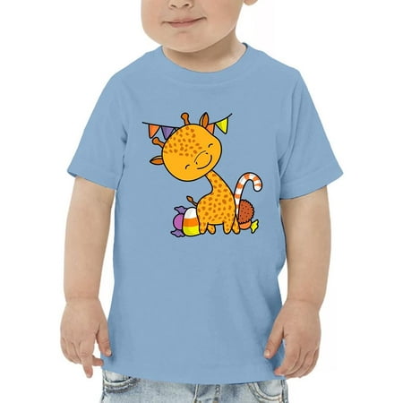 

Halloween Giraffe And Pumpkin T-Shirt Toddler -Image by Shutterstock 2 Toddler