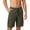 Army Green, variant on Besolor Cargo Shorts for Men Wide Leg Elastic Waisted Drawstring Lightweight Outdoor Casual Workout Running Shorts with Pockets(X-Large,Navy)