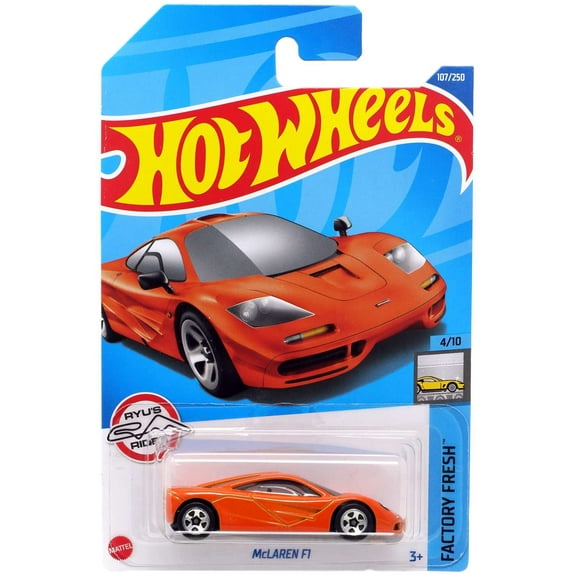 Hot Wheels Factory Fresh McLaren F1 Diecast Car