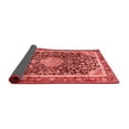 thumbnail image 2 of Ahgly Company Indoor Round Medallion Red Traditional Area Rugs, 7' Round, 2 of 4