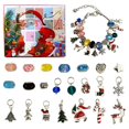 thumbnail image 1 of Hi,Fancy Advent Calendar Countdown Calendars Lovely Christmas Chain Durable Bracelet Bracelets Beads Exquisite Appearance for Theme Party, 1 of 9