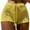 Yellow, variant on Fsqjgq Womens Swimsuits Swim Shorts High Waisted Bathing Suit Bottoms Knitted Crochet Lace up Coverup Beach Board Shorts S