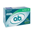thumbnail image 2 of o.b. Original Non-Applicator Tampons Super Absorbancy, 2 of 10