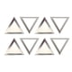 thumbnail image 3 of Bandejas de clasificación triangulares, platos de almacenamiento para clasificación de cuentas, organizador de decoración decorativa, bandeja de, 3 of 9