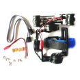 thumbnail image 4 of Para Disparo AéReo FPV MóDulo de CardáN CardáN de 2 Ejes MóDulo de CardáN Sin Escobillas 2D de 3 Ejes, Plateado, 4 of 10