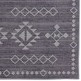 thumbnail image 4 of Contemporary Home Living 3' x 5' Southwest Geometric Diamond Area Throw Rug - Gray and Cream, 4 of 9