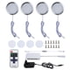 thumbnail image 2 of Luces para armarios interiores regulables con control remoto RF, accesorio de iluminación para mostrador, armario, estantería, cocina, 2 of 4