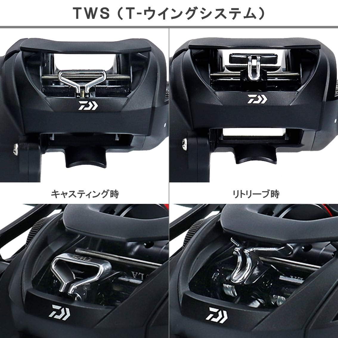 Daiwa (Daiwa) Bait Reel 19 Tatura TW 100H (2019 model)