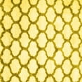 thumbnail image 1 of Ahgly Company Indoor Square Trellis Yellow Contemporary Area Rugs, 8' Square, 1 of 4