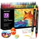 thumbnail image 1 of Marcadores de pintura acrílica Recheel, 72 colores, doble punta, 1 of 8