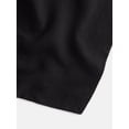 thumbnail image 2 of Scenario Women's Solid Knit Kite Scarf, Black Soot, 2 of 4