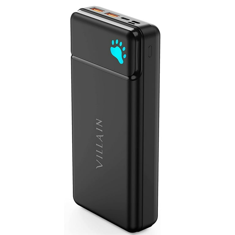 prioritet skære Vær sød at lade være Upgraded Villain 30000mAh Power Bank | Portable Charger Qualcomm Quick Charge | USB Type C 3 Outputs & 3 Inputs | External Battery Pack Cell Phone Battery Charger (Panda Paw) - Walmart.com prioritet skære Vær sød at lade være Upgraded Villain 30000mAh Power Bank | Portable Charger Qualcomm Quick Charge | USB Type C 3 Outputs & 3 Inputs | External Battery Pack Cell Phone Battery Charger (Panda Paw) - Walmart.com