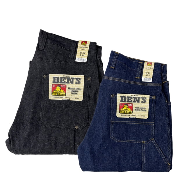 Ben Davis Men's Jeans 14-oz. Heavyweight Denim Regular Fit Zip Fly