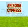 thumbnail image 1 of Arizona Cypress (18" x 24") Yard Sign, Includes Metal Step Stake, 1 of 6