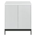 thumbnail image 2 of Evelyn&Zoe Whitman 28" Wide Rectangular Accent Cabinet, White, 2 of 8