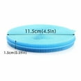 thumbnail image 2 of OAVQHLG3B Silicone Dish Scrubber, Silicone Sponge Dish Brush Food Grade Reusable Rubber Sponges Dishwasher Safe and Dry Fast for Kitchen Dish Dishes Fruits Vegetables Washing and Cleaning, 2 of 4