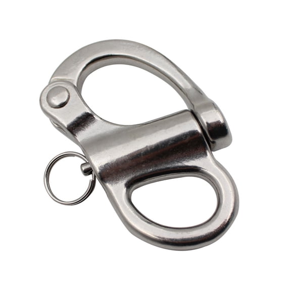 Eye Shackle, Marine Sailboats Shackles, 35/52/69/96mm Stainless Steel Shackles Quick Release