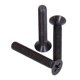 thumbnail image 5 of M Buder Tornillos de Cabeza Avellanada Cruzada M4x25 Acero A2-70 Galvanizado Negro 50 Piezas, 5 of 9