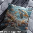 thumbnail image 6 of Feelyou Sea Turtle Fabric by the Yard 5 Yards for Teens, Underwater World Sewing Fabric, Marine Sealife Home Decor Fabric by the Yard, Ultra Soft Home Decor, 6 of 6