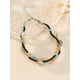 thumbnail image 3 of Xiao Hua Pulsera de cuentas de arroz de concha con colgante de playa Pulsera de cuentas de cristal de concha, estilo H, 3 of 4