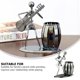 thumbnail image 2 of Figura de músico de metal con forma de guitarrista, soporte para bolígrafos, decoración creativa de escritorio, 2 of 5