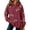 Wine, variant on TOMVIGX Football Sweatshirts for Women Cute Oversized Graphic Hoodies Team Fans Touchdown Tops Sunday Funday Tailgate Season Clothes L