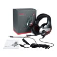 thumbnail image 1 of ONIKUMA K5 PRO Auriculares con cable Auriculares con aislamiento de ruido Auriculares LED Auriculares estéreo con cable para juegos, Negro Rojo kenally EL000992-02B, 1 of 2