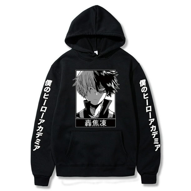 Anime My Hero Academia Shoto Todoroki Boku No Sudadera Con Capucha
