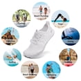 thumbnail image 7 of Water Shoes Quick Dry Outdoor Men Lightweight Shoes Diving Breathable Swim Women Surfing Hiking Sea Pool Barefoot Slip On Boat Shoes Beach Shoes Pink 11 Women/10 Men, 7 of 7