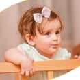 thumbnail image 2 of 6 In A Clip Girls Hair Bow Rainbow Hair Accessory Durable Ribbon Bow Clip for Playful Styles, 2 of 4