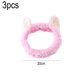 thumbnail image 2 of Paquete de diademas para las orejas de las mujeres - Lindo maquillaje Gato de peluche Diademas Lavar la cara Ducha Maquillaje Bandana Kit Adepaton BST3005050-2, 2 of 6