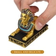 thumbnail image 2 of 1 pieza de modelo de esfinge pequeña, accesorio fotográfico para decoración de escritorio de restaurante (negro y dorado), 2 of 5