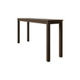 thumbnail image 5 of Home Design Camden Writing Desk with Spacious Tabletop and Sturdy Legs, Modern Streamlined Design for Home Office, Study Nook, or Living Space, Brown, 5 of 9