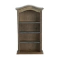 thumbnail image 1 of HILABEE 1:12 Miniature Bookcase - Dollhouse Study Library Furniture - Wooden Display Retro, 1 of 9