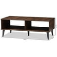 thumbnail image 7 of Bowery Hill Wood Coffee Table in Brown and Dark Grey, 7 of 7