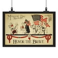 thumbnail image 2 of Print: Honor The Brave Memorial Day, May 30, 1917., 2 of 4