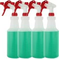 thumbnail image 3 of JJEAN-Leak-Free, Chemical Resistant Spray Head 5 Pc. Industrial Spray Heads Auto/Car Detailing, Window Cleaning and Janitorial Supply. Heavy Duty Low-Fatigue Trigger and Nozzle, 3 of 4