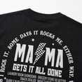 thumbnail image 4 of Mama Motherhood Graphic T-Shirt, Retro Tour Style Unisex Tee, 4 of 9