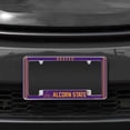 thumbnail image 3 of Alcorn State NCAA Braves (Set of 2) Chrome Metal License Plate Frames with Bold Full Frame Design, 3 of 6