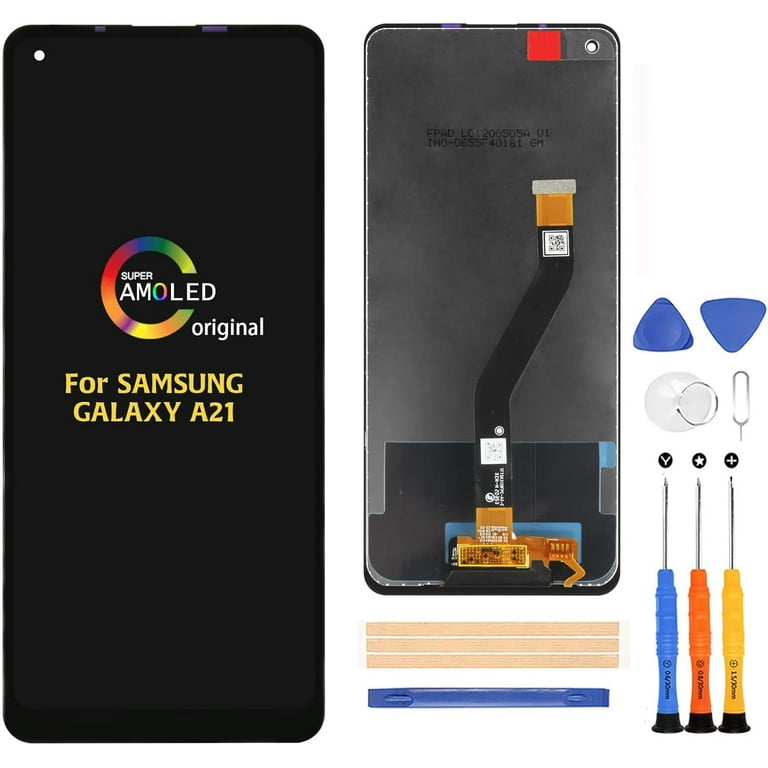 GALAXY　a21 New Samsung Galaxy A21, 32GB, Black - Straight Talk Prepaid