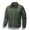 Green, variant on Men's Corduroy Flight Jacket Lapel Collar Long Sleeve Casual Lightweight Workwear Fashion Autumn Wear