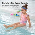 thumbnail image 2 of Girls 2pcs Fish Tail Skirt Swimwear Cosplay Swimsuit Scale Print Swim Top Bathing Suit Kids Girls 4Y, 2 of 9