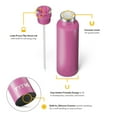 thumbnail image 4 of RTIC 20 oz Ceramic Lined Insulated Journey Water Bottle, Leak-Proof Lid, Orchid, 4 of 7