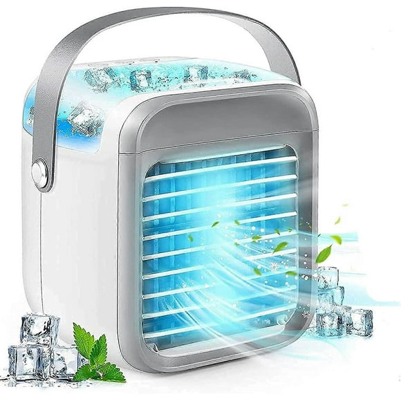Portable AC -Blast Portable AC Units With Handle, Rechargeable Water-Cooled Air Conditioner, Personal Portable AC Fan For Home, Office Room