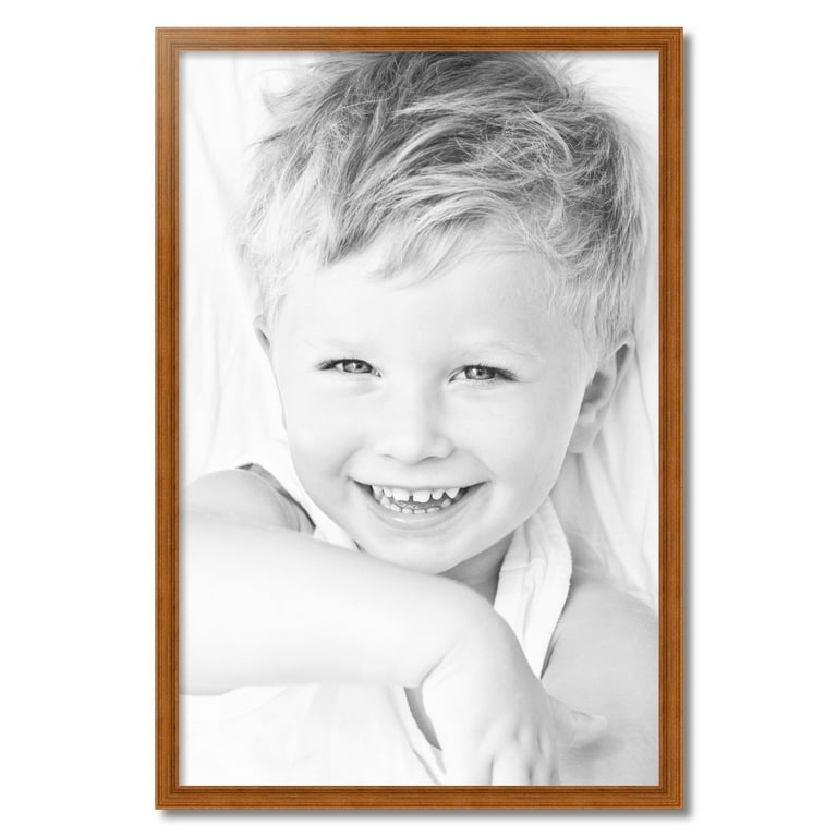 ArtToFrames 25x38 inch Honey Picture Frame, Brown Wood ArtToFrames 25x38 inch Honey Picture Frame, Brown Wood